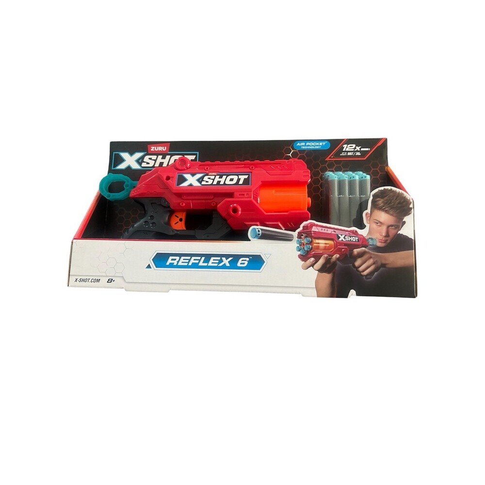 Zuru X-Shot Air Pocket Technology Reflex 6